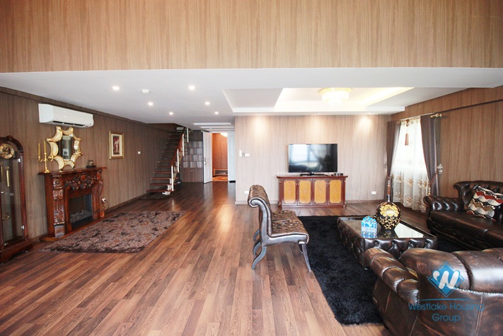 High quality penthouse apartment for rent in Ciputra, Tay Ho, Ha Noi